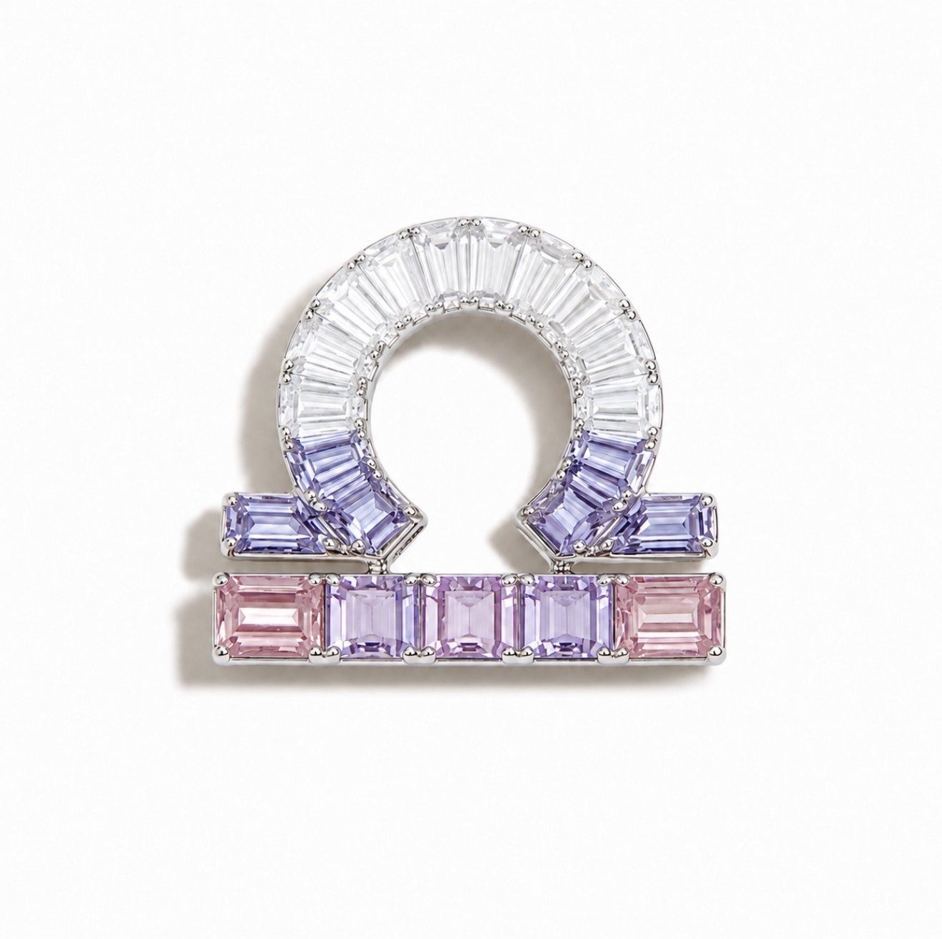 First iteration of a Libra symbol pin